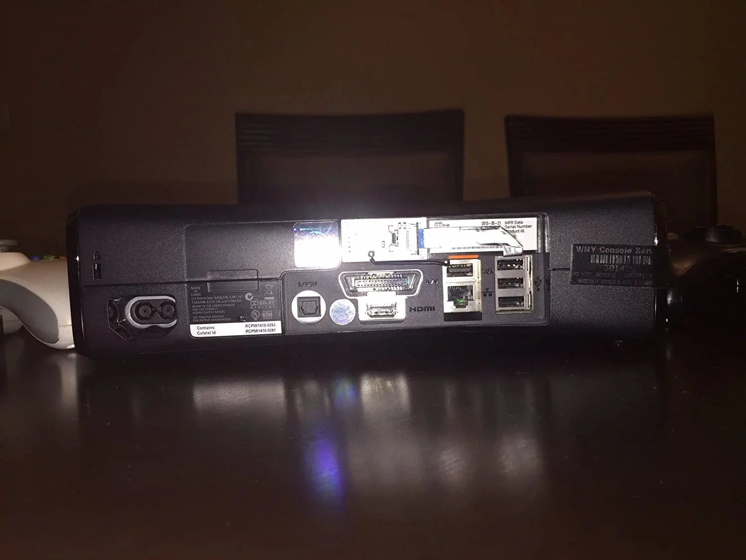 Restored Xbox 360 System 250GB Matte Black Console (Refurbished)