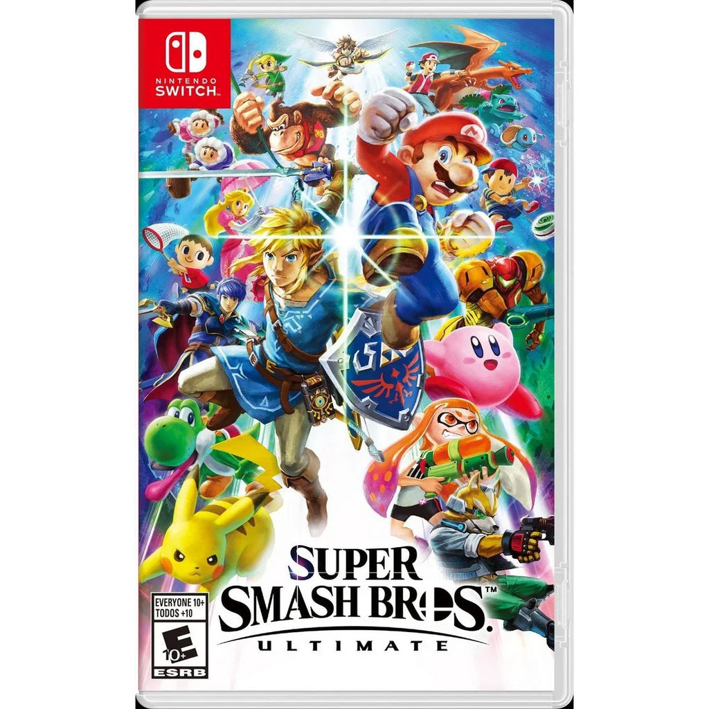 Super Smash Bros Ultimate + Steve/Alex amiibo Figures - Nintendo Switch