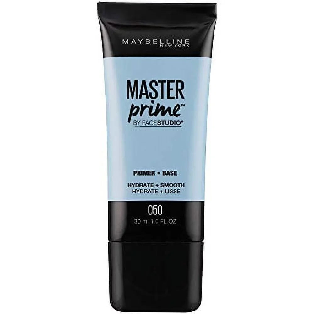 Maybelline New York Facestudio Master Prime Primer Makeup, Hydrate + Smooth, 1 Fl Oz (2 Count)