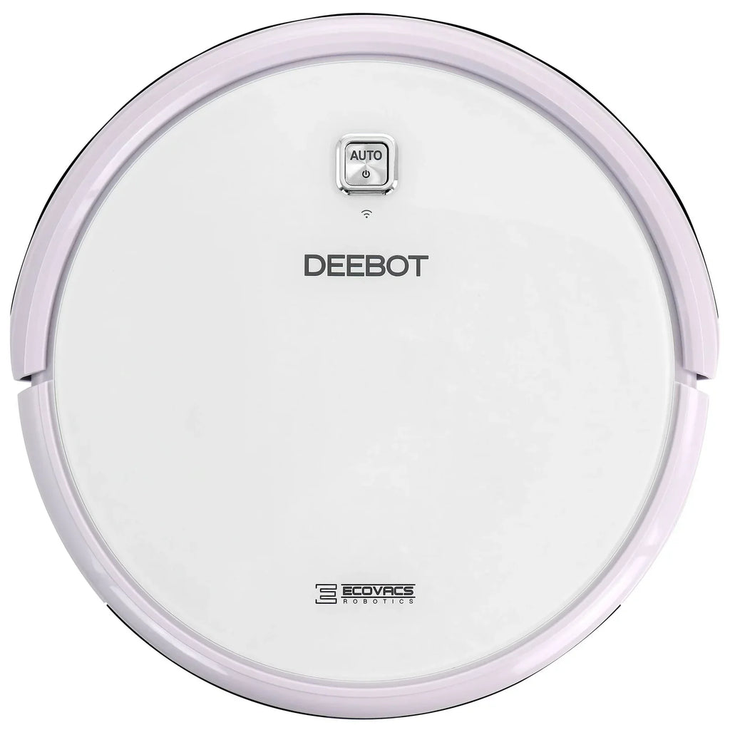 Open Box Ecovacs DN622.31 Robotics Deebot N79W Robotic Vacuum Cleaner White and Lavender