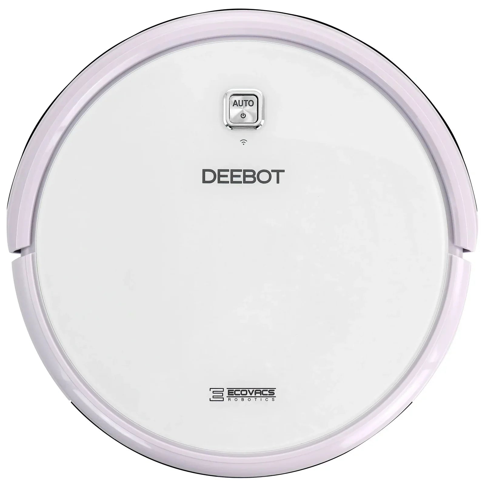 Open Box Ecovacs DN622.31 Robotics Deebot N79W Robotic Vacuum Cleaner White and Lavender