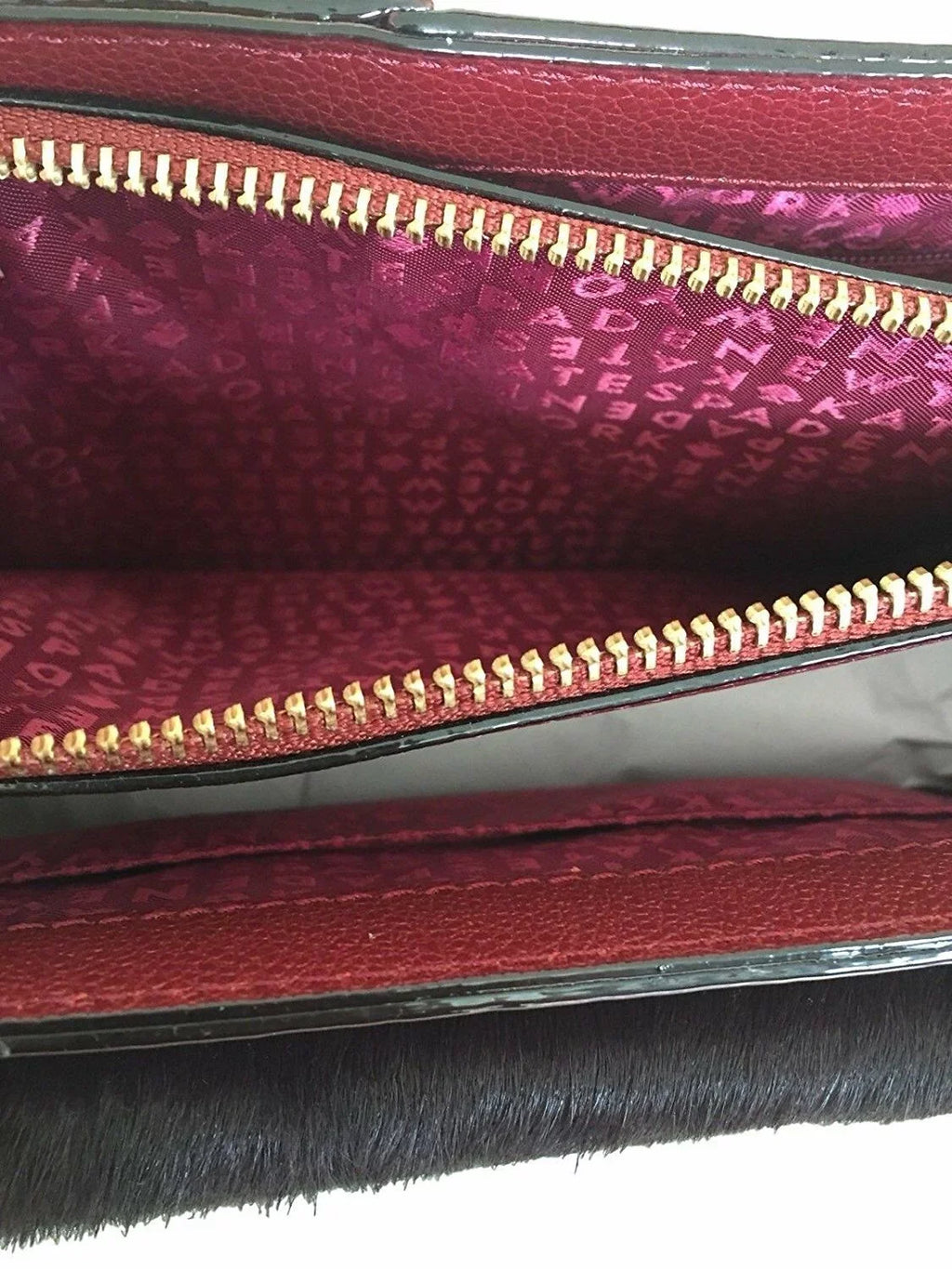 Kate Spade Red Aubergine Hyde Place Small Zarinah Handbag
