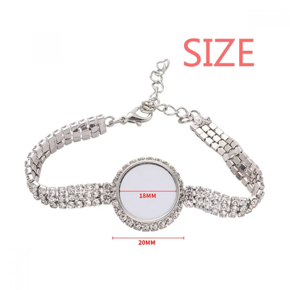 Red Sun Mexico Totems Ancient Civilization Drawing Tennis Chain Anklet Bracelet Diamond Jewelry