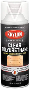 Krylon K07006007 Clear Polyurethane Gloss Finish, 11 Ounce