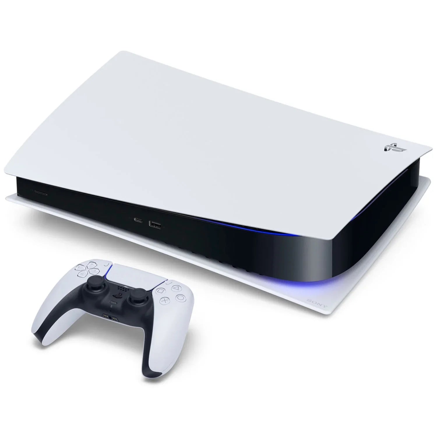 Playstation 5 Disc Version Console with Extra White Controller, Surge PowerPack Battery Pack & Charge Cable and Sackboy: A Big Adventure Bundle