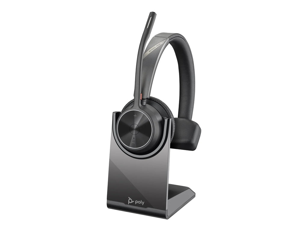 Poly Voyager 4310 USB-AHeadset + BT700 dongle TAA - Google Assistant, Siri - Mono - USB Type A - Wired/Wireless - Bluetooth - 164 ft - 20 Hz - 20 kHz - On-ear, Over-the-head - Monaural - Supra-aura...