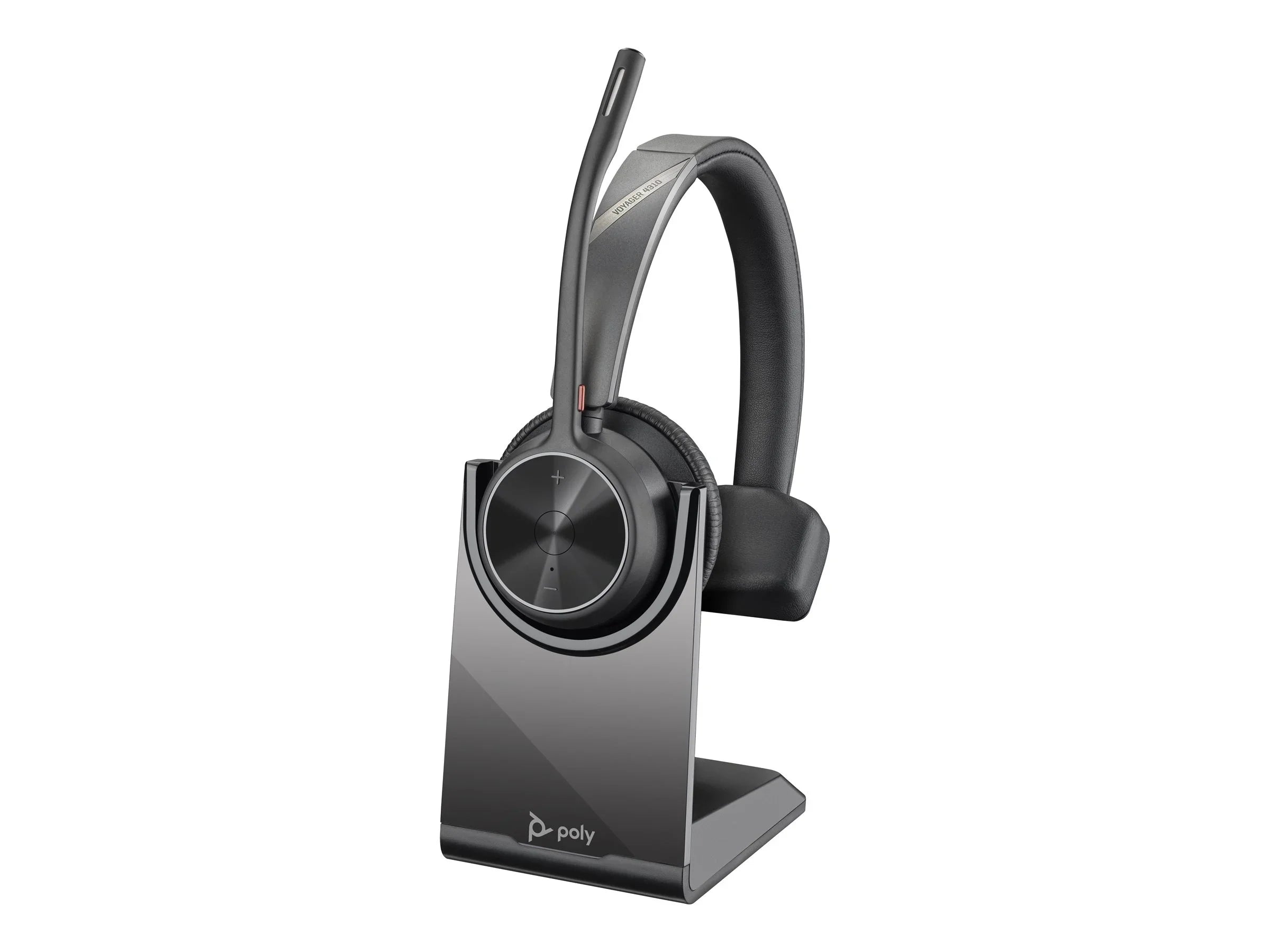 Poly Voyager 4310 USB-AHeadset + BT700 dongle TAA - Google Assistant, Siri - Mono - USB Type A - Wired/Wireless - Bluetooth - 164 ft - 20 Hz - 20 kHz - On-ear, Over-the-head - Monaural - Supra-aura...
