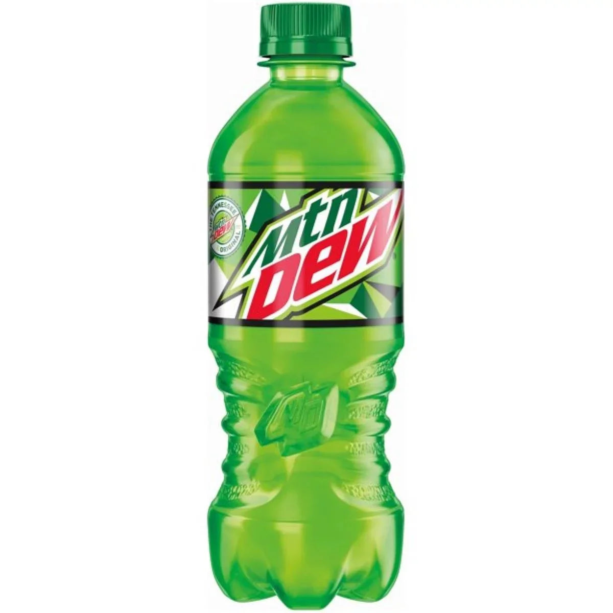 Mountain Dew Soda Pop 20oz Bottles, Quantity of 8