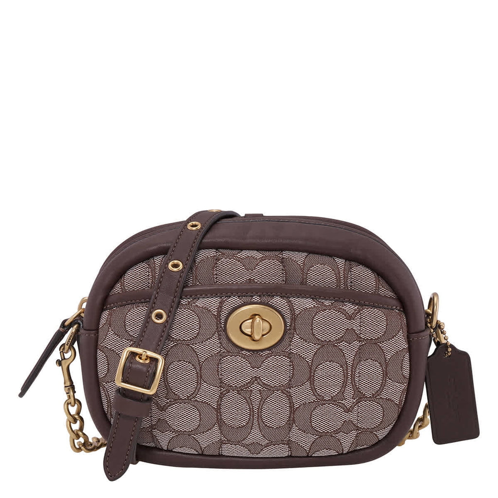 Coach Signature Jacquard Small Camera Bag