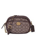Coach Signature Jacquard Small Camera Bag