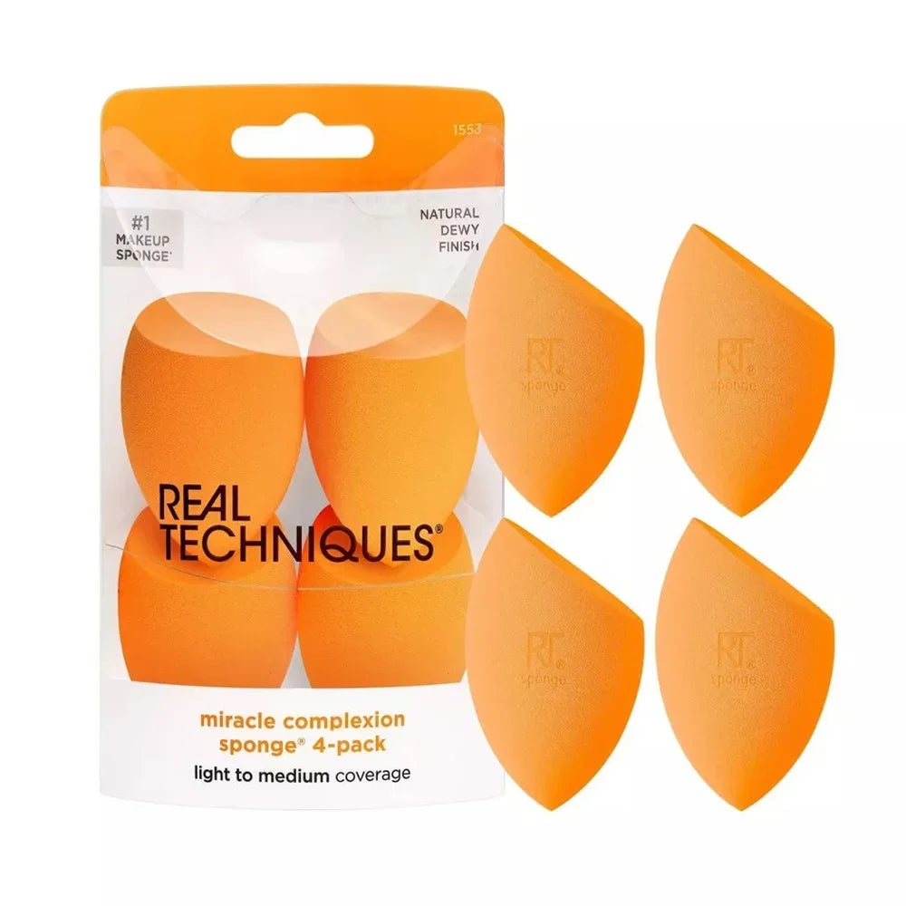 Real Techniques Miracle Complexion Sponge, 4 Ea, 6 Pack