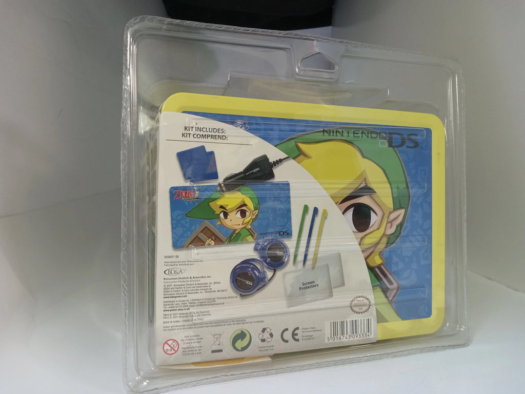 Factory Sealed Zelda lunch box - System Skin, Car Adapter and More for Nintendo DS lite