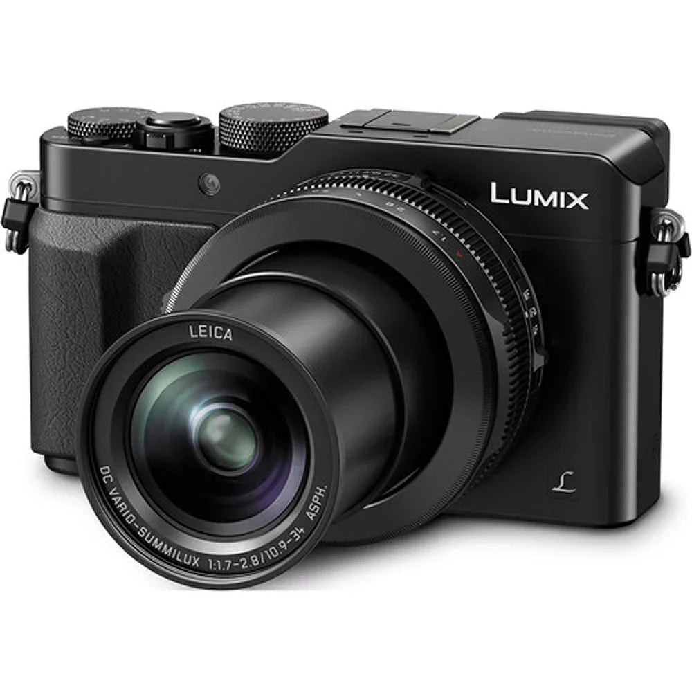 Lumix LX100 12.8 Megapixel Bridge Camera, Black
