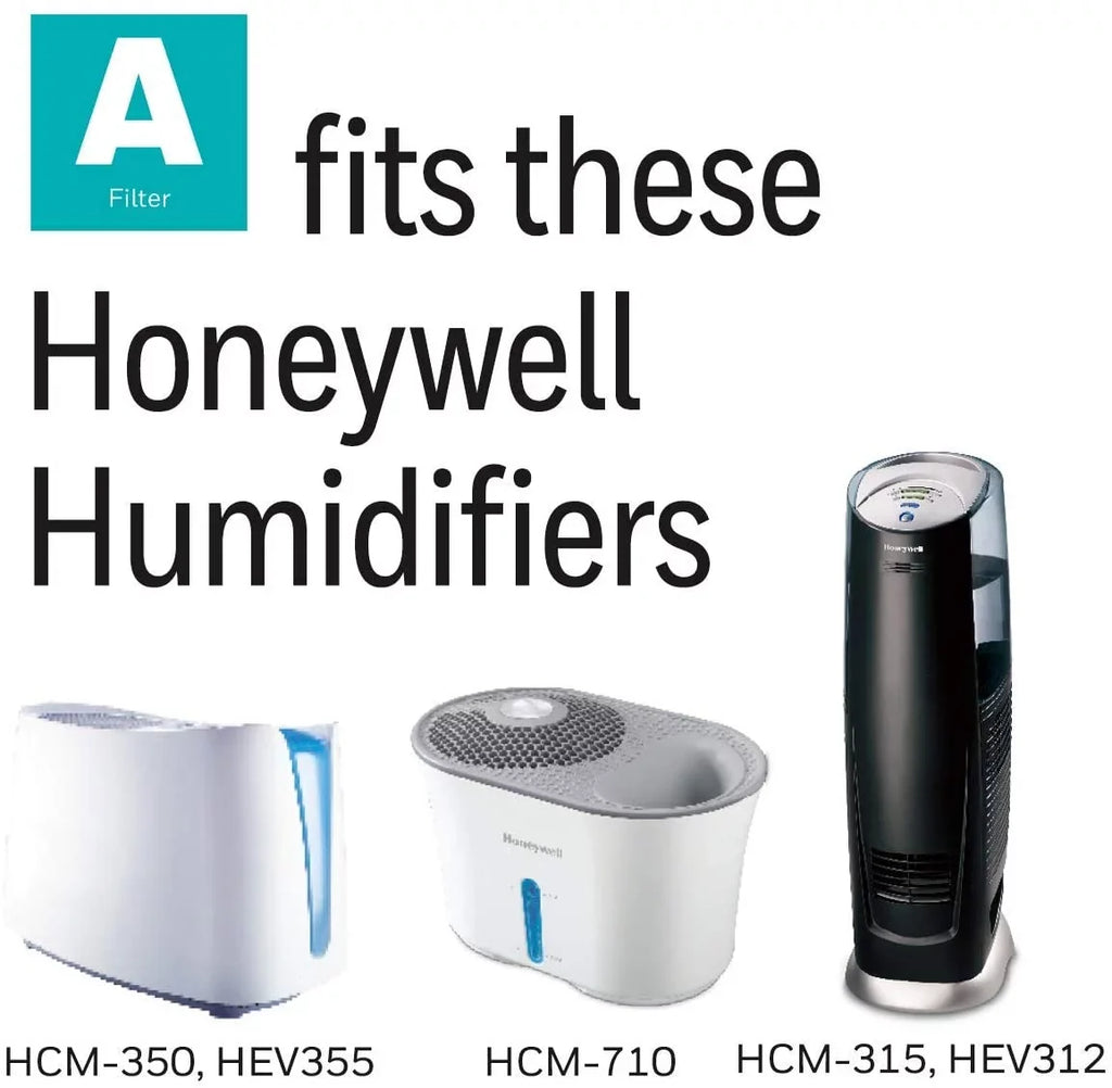Honeywell HAC-504 Series Humidifier Replacement, Filter A - 2 Filters (Updated Version) Bundled with.