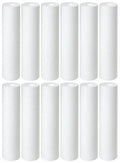 1 Micron 10" inch x 2.5" inch Sediment Filter 12 pack by CFS