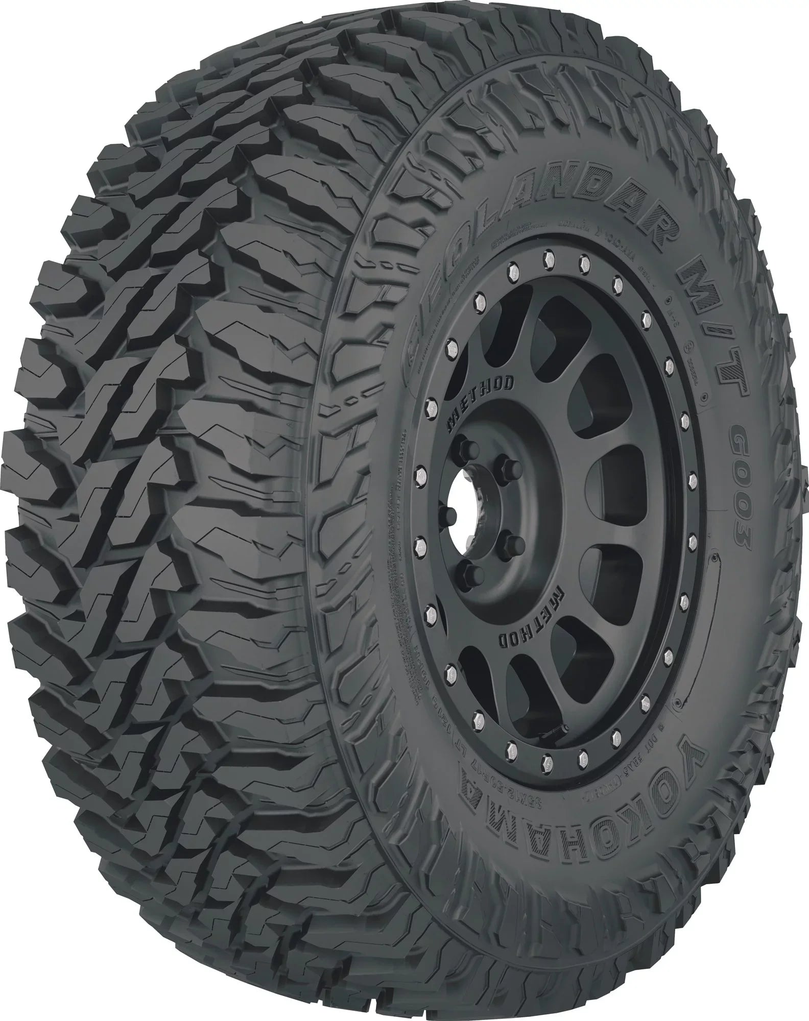 Yokohama Geolandar M/T 35X12.50R20/10 121Q BW Mud Terrain Tire