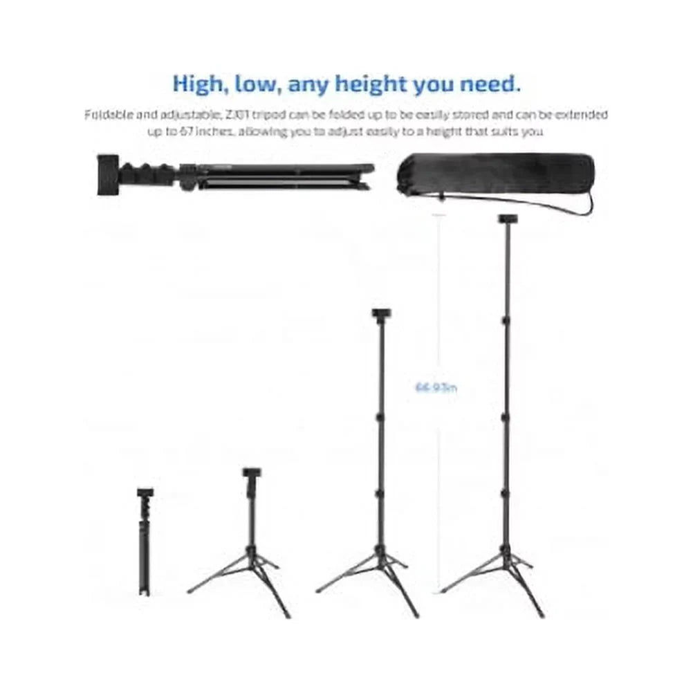 Wireless Tripod Selfie Stick for iPhone 14/14 Pro/Pro Max/13/13 Pro/Pro Max/12 Pro/Pro Max/Pro Plus/Max Mini - Monopod Remote Shutter Built-in Self-Portrait Extendable Stand J6A