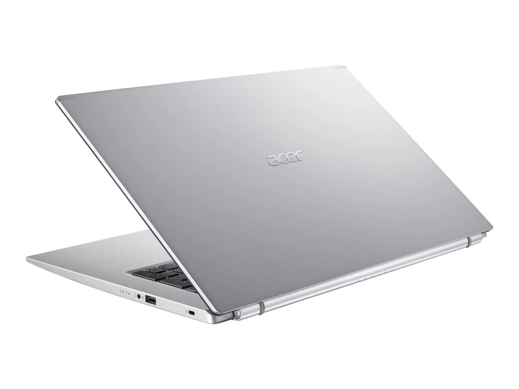 Aspire 5 A517-52-59SV - Core i5 - 1135G7 - Win 10 Home 64-bit - Iris Xe Graphics - 8 GB RAM - 512 GB SSD QLC - 17.3" IPS 1920 x 1080 (Full HD) - Wi-Fi 6 - pure silver - kbd: US Intl