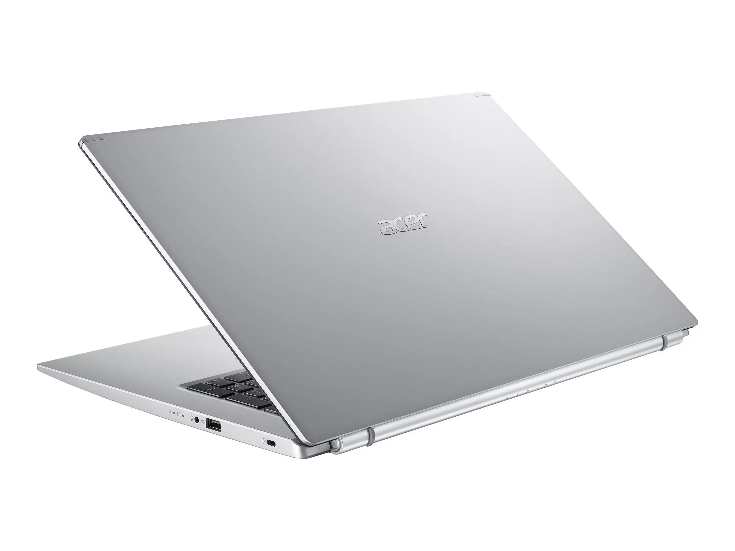 Aspire 5 A517-52-59SV - Core i5 - 1135G7 - Win 10 Home 64-bit - Iris Xe Graphics - 8 GB RAM - 512 GB SSD QLC - 17.3" IPS 1920 x 1080 (Full HD) - Wi-Fi 6 - pure silver - kbd: US Intl