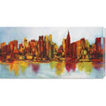 Claude Becaud 'New York Abskyline' Stretched Canvas