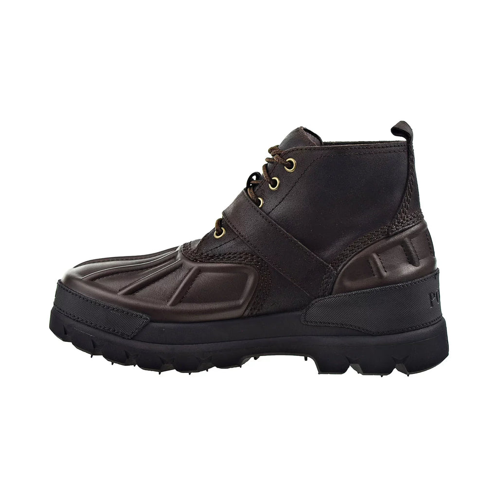 Polo Ralph Lauren Oslo Low Men's Liquid Boots Leather/Nubuck Dark Brown 812845237-002