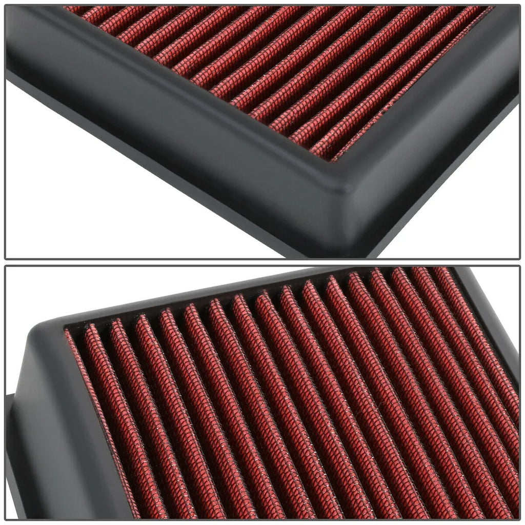 For 18-19 EcoSport Sturdy Drop-In Dry Panel Air Filter Red