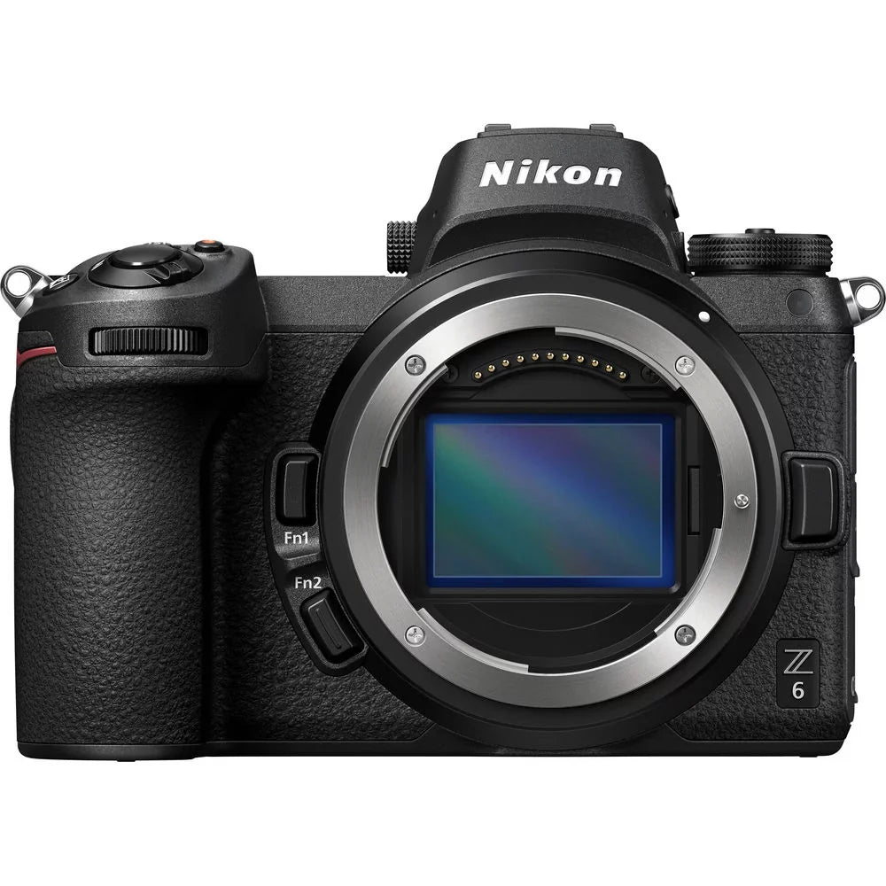 Z6 Mirrorless with 50-250mm f/4.5-6.3 VR Lens + 24mm f/1.8 S Lens + 64GB Storage + UV Filter + Backup Battery + Case + Cleaning Kit - International Version