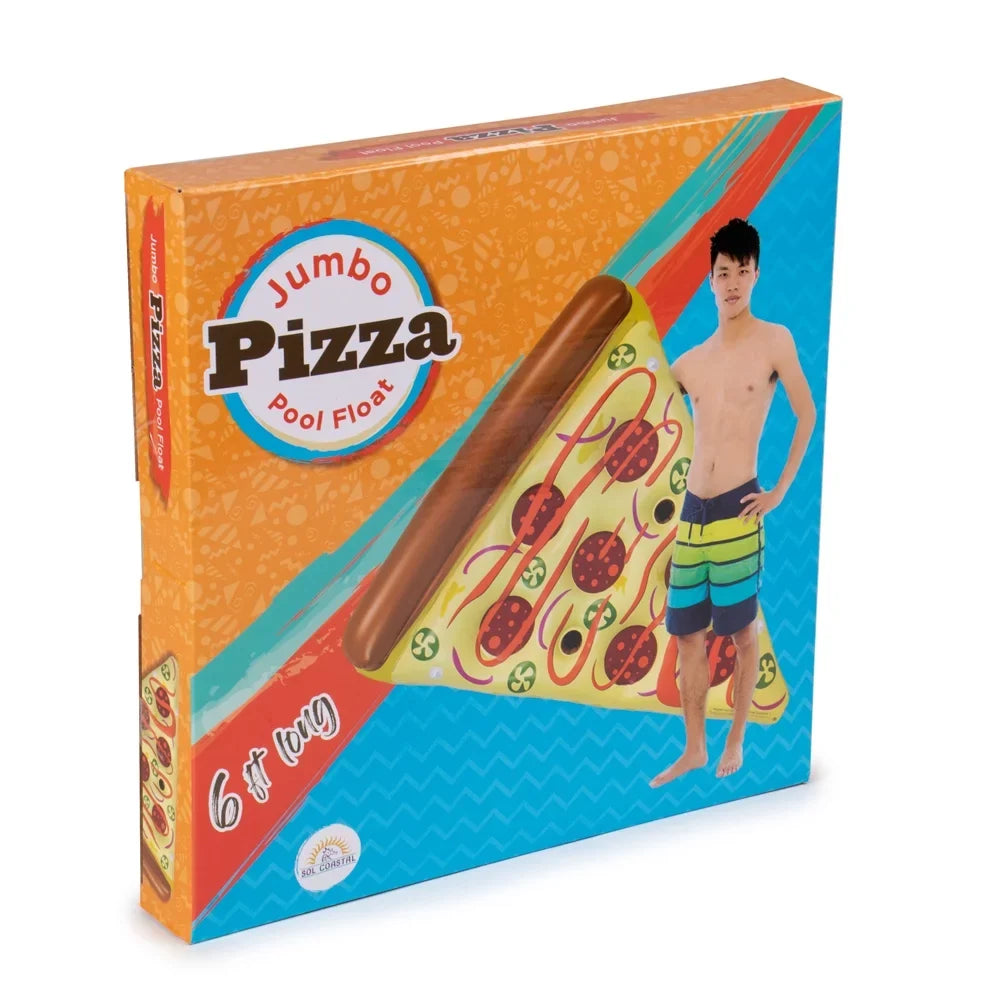 Brybelly 6' Pizza Pool Float Adult