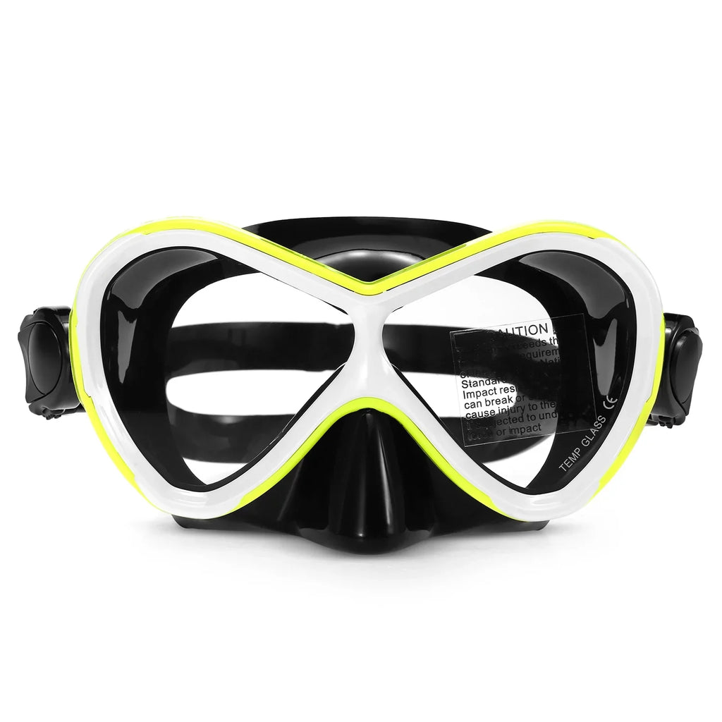 Professional Swimming Goggles with Dry Snorkel Tube Set -fog Goggles for Snorkel