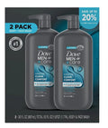 Dove Men+Care Clean Comfort Body & Face Wash, 2 pk./30 oz.