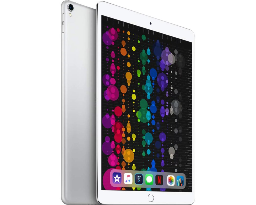 Restored iPad Pro 256GB Wi-Fi + 4G LTE Unlocked, 10.5 - Silver (Refurbished)