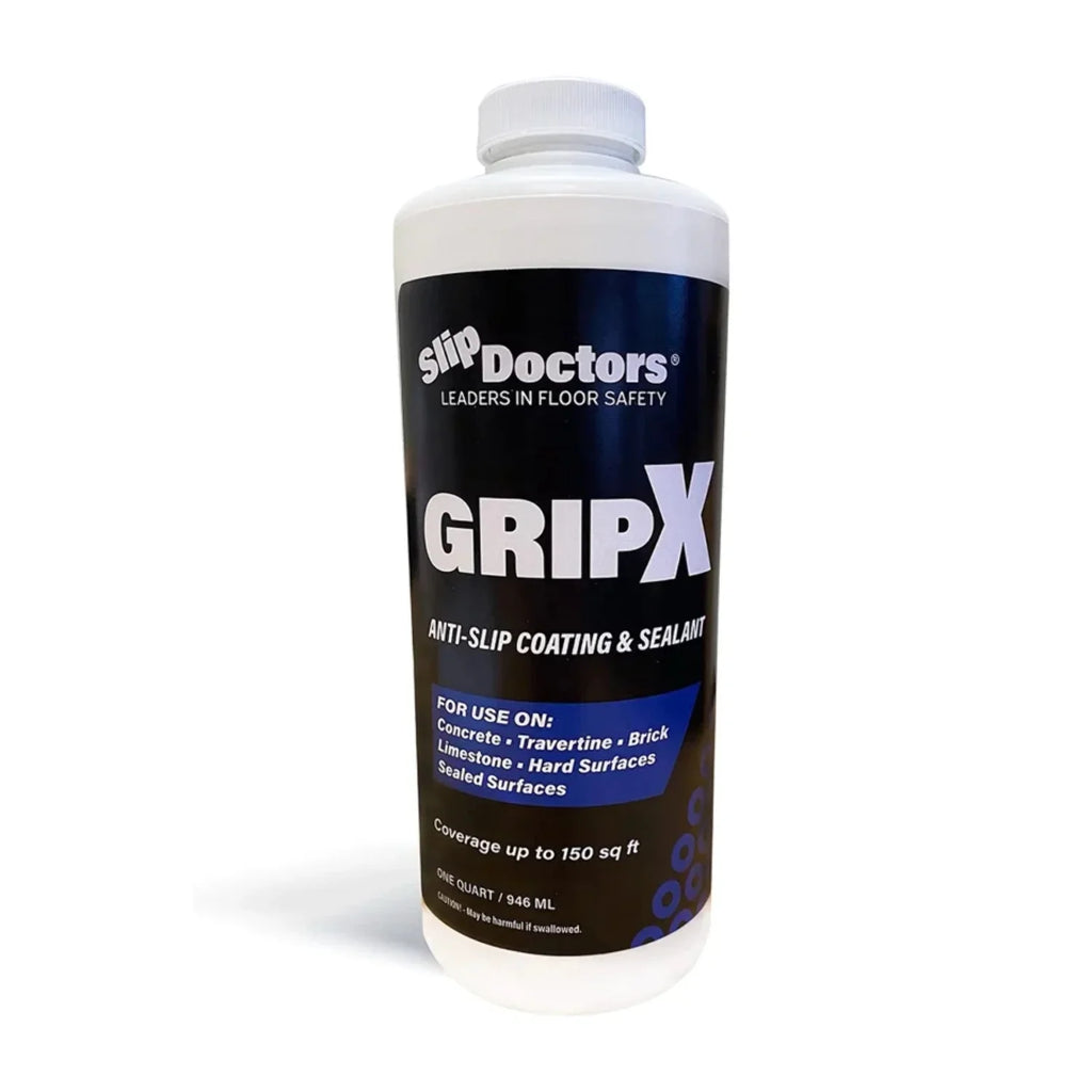 GripX Non-Slip Coating and Sealant for Indoor and Outdoor Tiles, Concrete