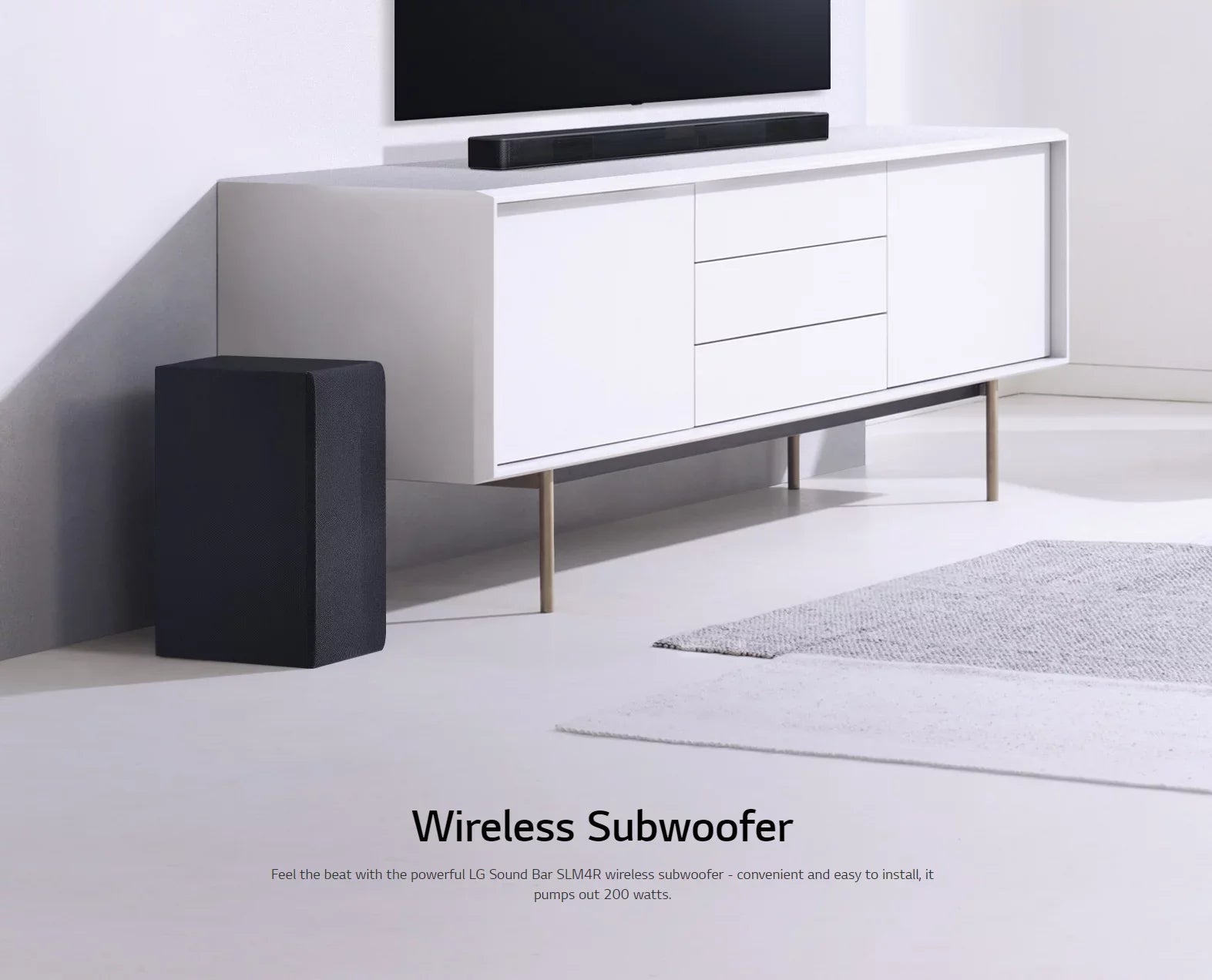 4.1 Channel 420W Soundbar Surround System with Wireless Speakers - SLM4R