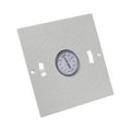 Pentair L3 9.87" Square Skimmer Lid with Thermometer - White