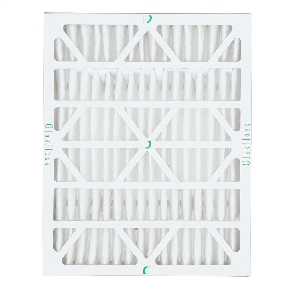 Glasfloss ZL 16x20x4 MERV 10 Pleated AC Furnace Air Filters. Box of 4. Exact Size: 15-1/2 x 19-1/2 x 3-3/4