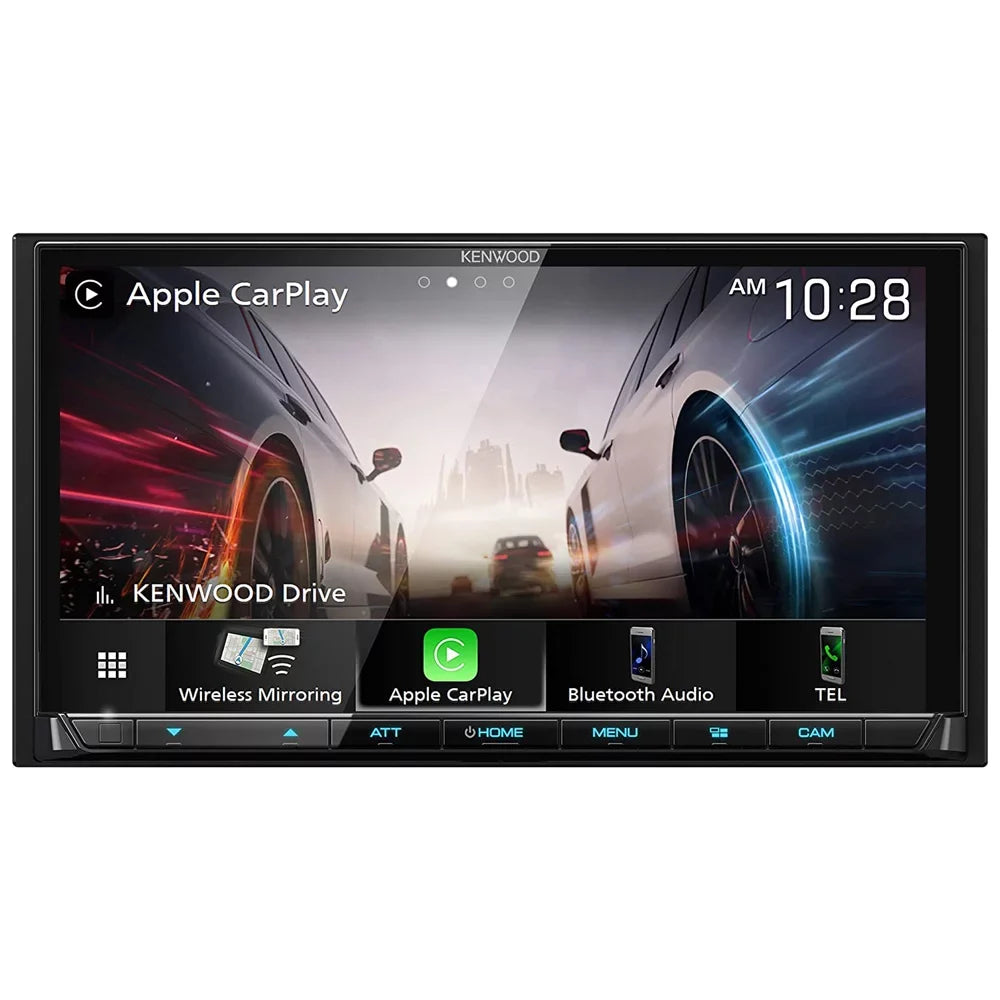 New Kenwood eXcelon DMX908S 6.95" Multimedia Receiver and DRV-N520 Dashboard Camera