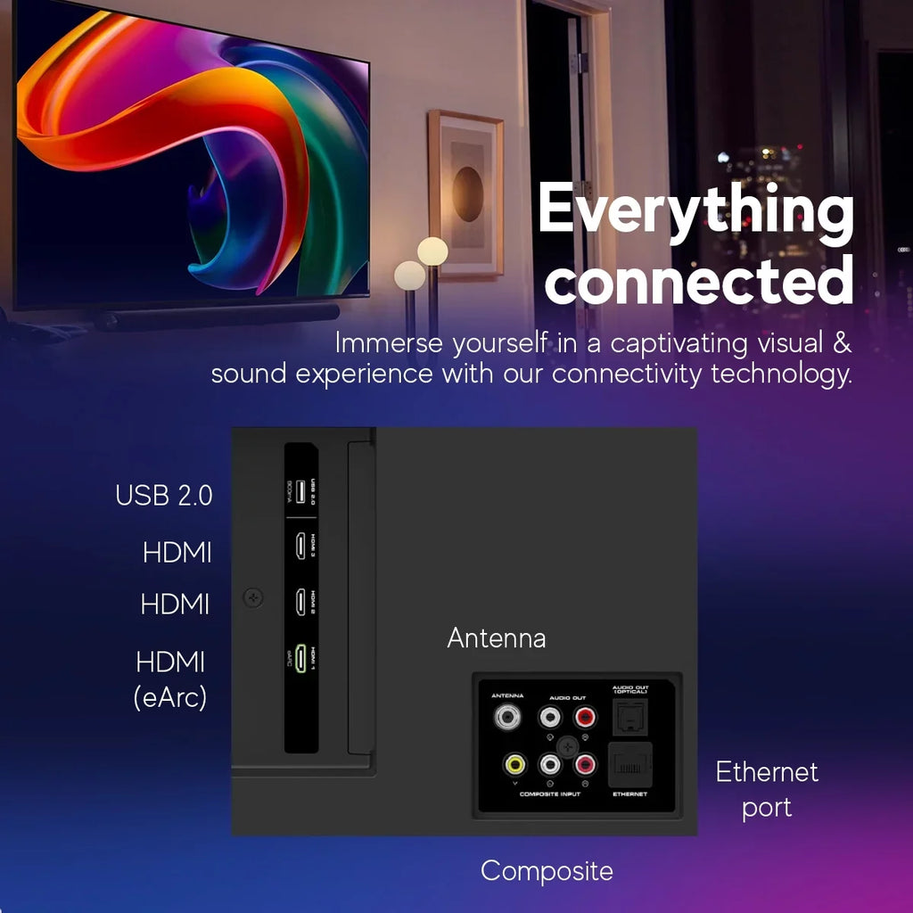 Restored VIZIO 43" Class HDR 4K UHD Smart LED TV + Free Wall Mount, Compatible with Netflix, Disney+, Works with Siri, Alexa, and Google Assistant - V435-J01 (Refurbished)