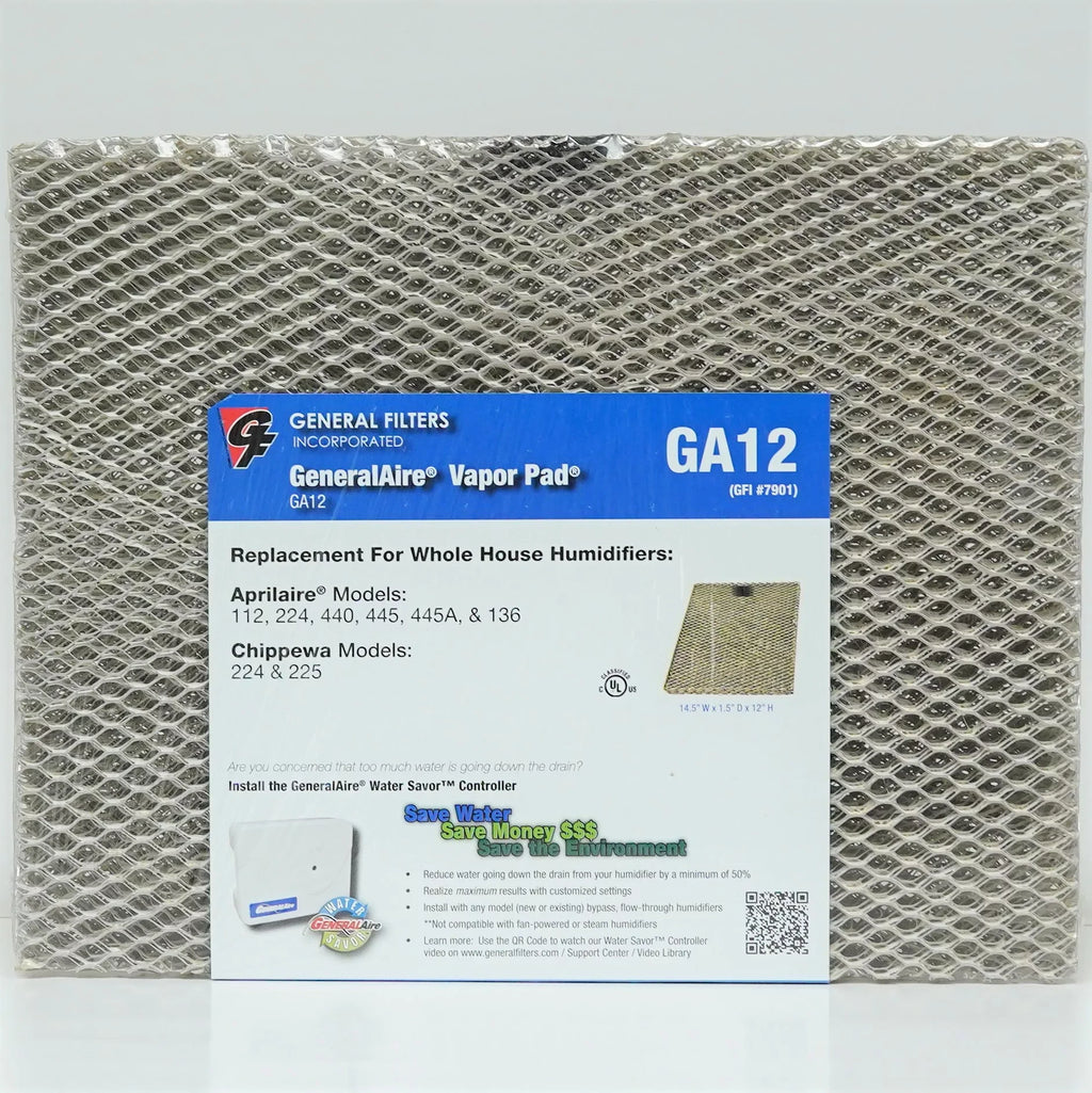 Fluid Panel #12 4 Pack for Aprilaire 440 445 Humidifier Pad Filter