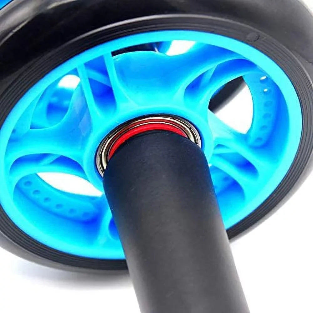 Dual AB Roller Wheel with Ball Bearings and Knee Pad