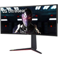 34" 160Hz (Overclock) Nano IPS UltraWide QHD Gaming Monitor FreeSync Premium & G-SYNC Compatible 3440 x 1440 (2K) 2 x HDMI, DisplayPort, USB 3.0 UltraGear 34GN85B-B