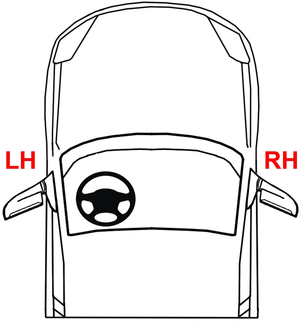 Mirror Compatible With 2007-2012 Nissan Altima Left Driver Side Paintable Kool-Vue