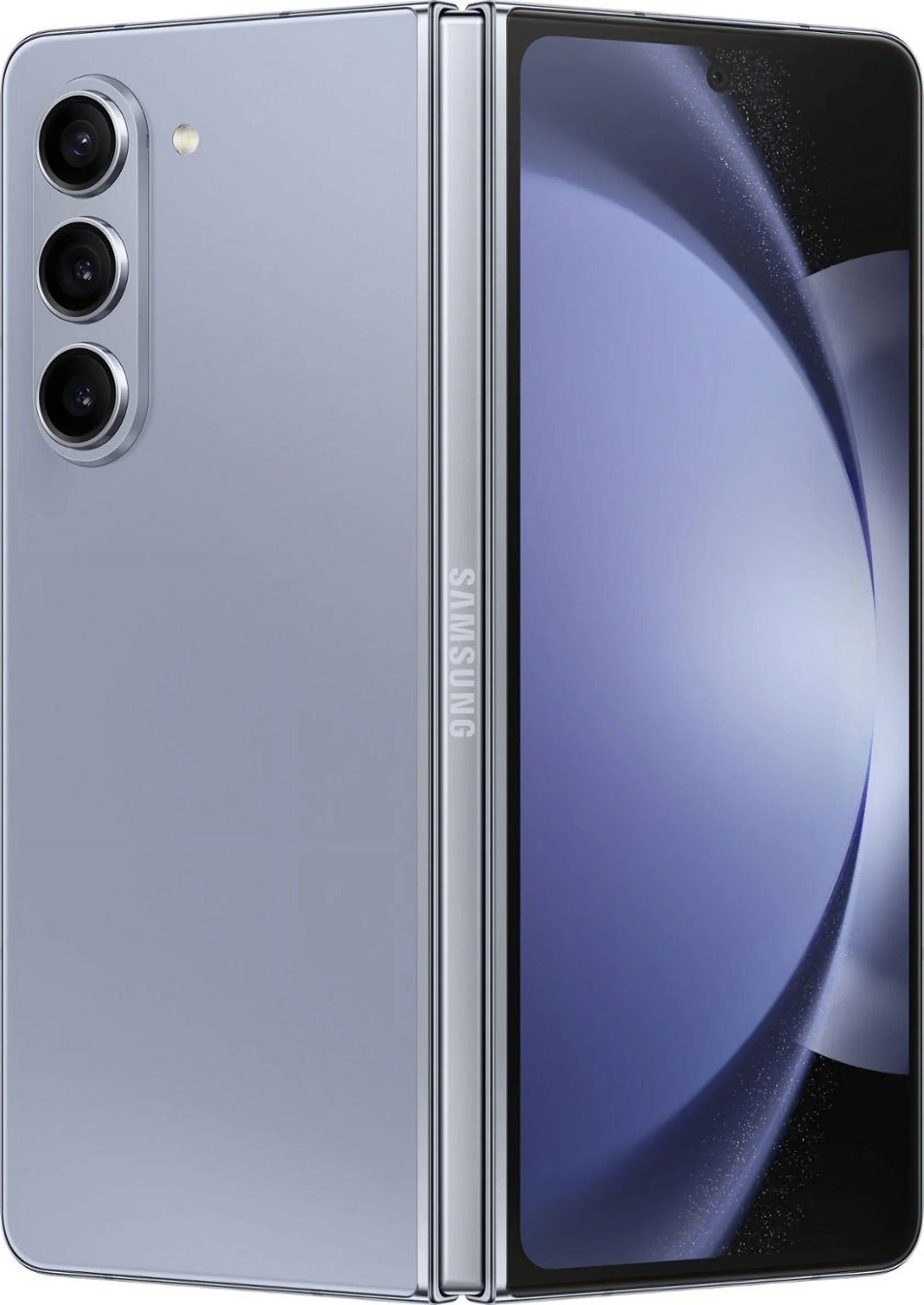 Restored Refurbished Galaxy Z Fold5 - 256GB (Wifi + LTE) (Unlocked) - Icy Blue (Refurbished)