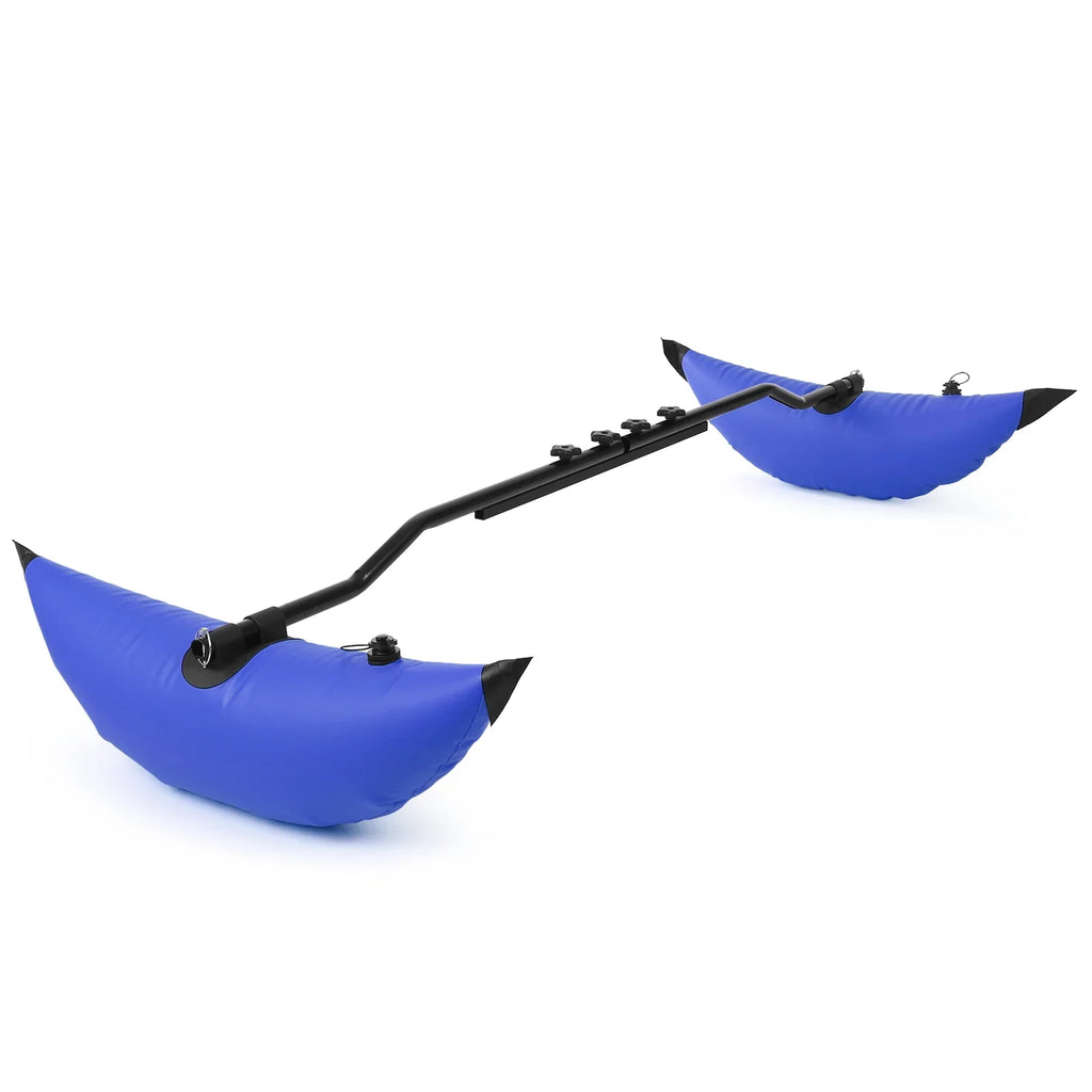 ametoys Kayak PVC Inflatable Outrigger Float with Sidekick Arms Rod Kayak Boat Fishing Standing Float Stabilizer System Kit