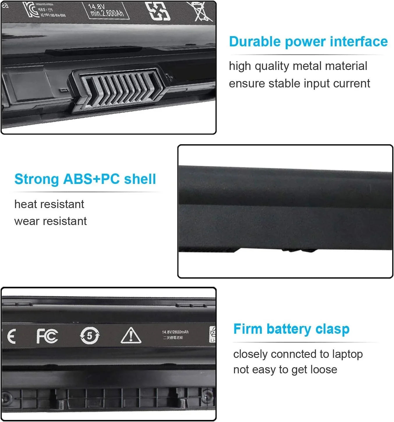 40Wh M5Y1K 14.8V y for Inspiron 15 3000 5000 Series 5559 5566 5555 5558 5758 3552 3567 3558 3551 17 5759