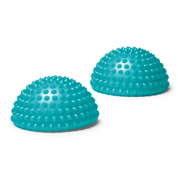 OPTP LO ROX Aligned Life Domes (Pair) - Textured Balance Pods - Stability and Balance Training Equipment - Sensory and Self-Massage Tools - by Lauren Roxburgh