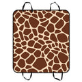 GCKG Giraffe Print Pet Car Seat Cover Dog Car Seat Mat Hammock Cargo Mat Trunk Mat For Cars Trucks and SUV 54x60 inches