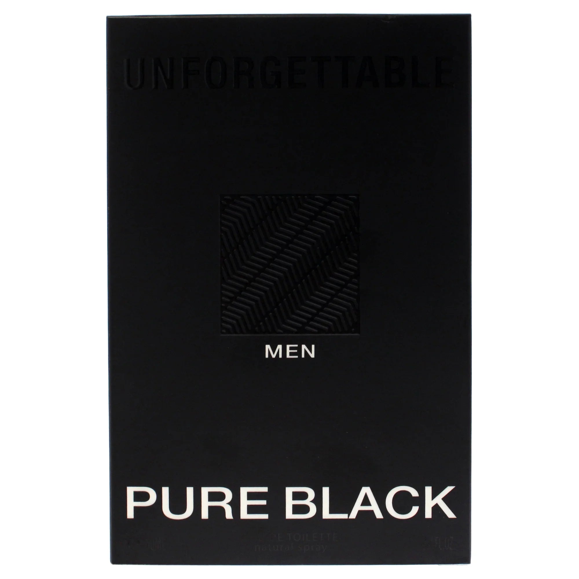 Unforgettable Pure Black by Glenn Perri, 3.4 oz EDT Spray for Men