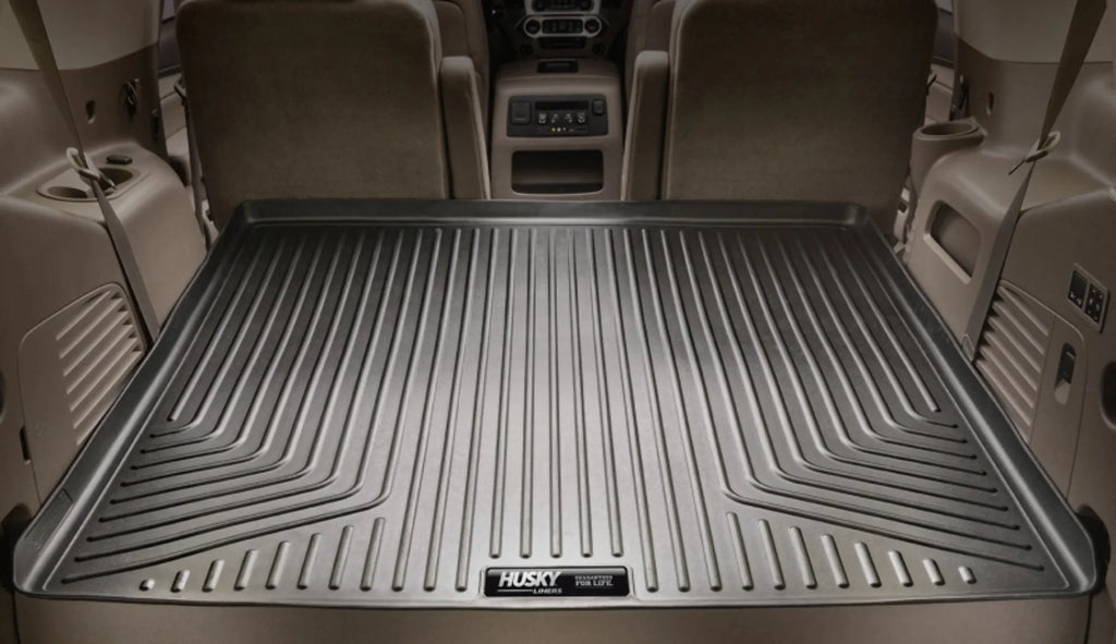 Husky by RealTruck Weatherbeater Series Cargo Liner Tan Compatible with 08-12 Ford Escape, 08-11 Mazda Tribute, 08-10 Mazda Tribute, 08-11 Mercury Mariner