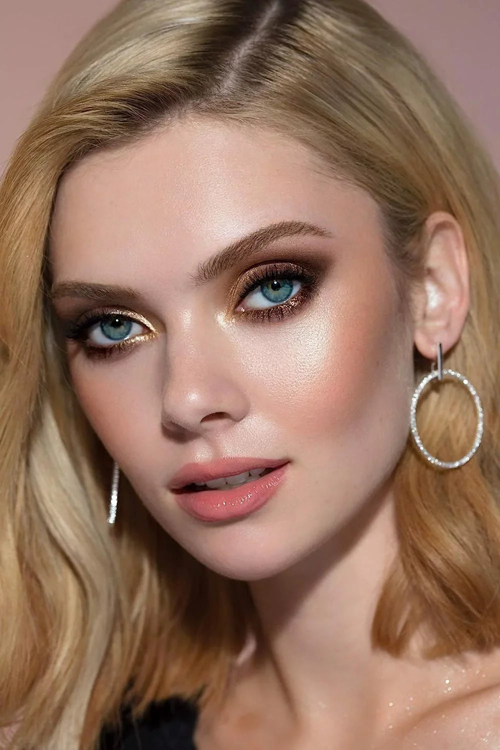 LORAC Lux Diamond Crème Eye Shadow | Metallic Shimmer Eyeshadow Powder | Satin Gold