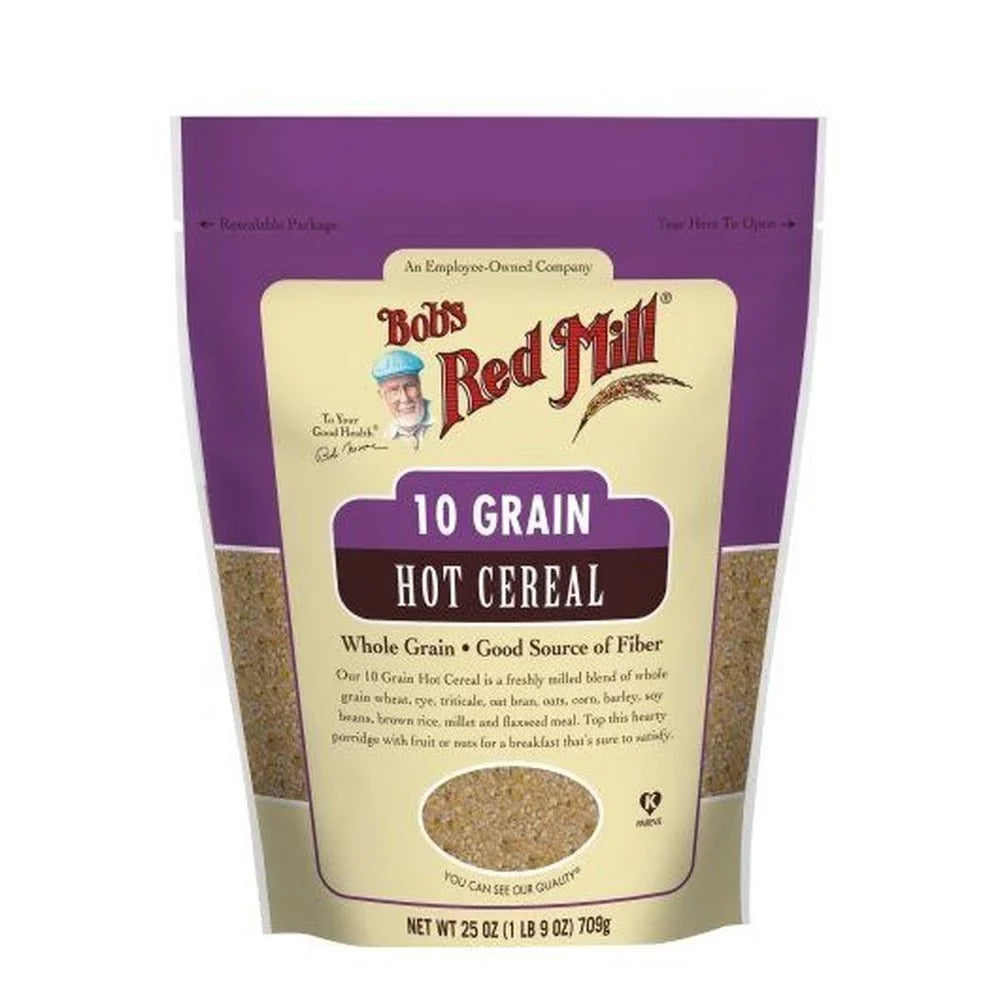 Bobs Red Mill 10 Grain Cereal, 25 Ounce -- 4 per case.
